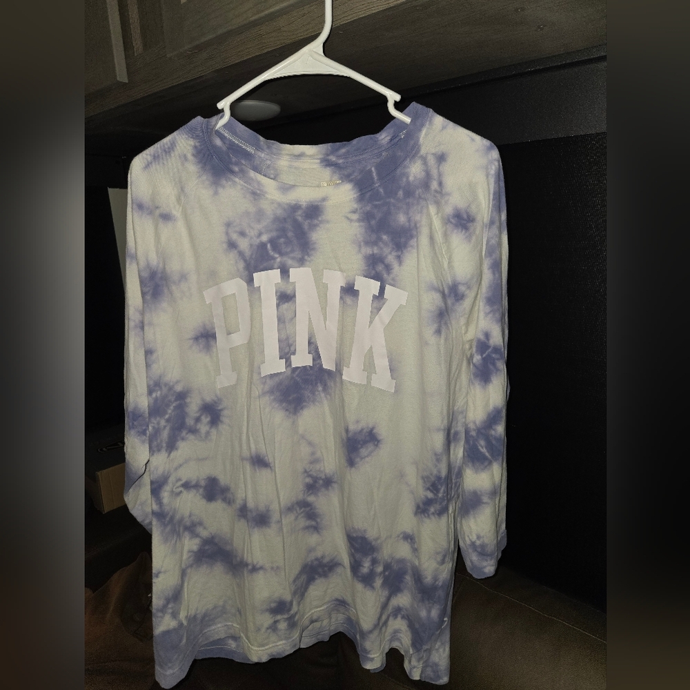 Pink Tie-Dye Shirt XL